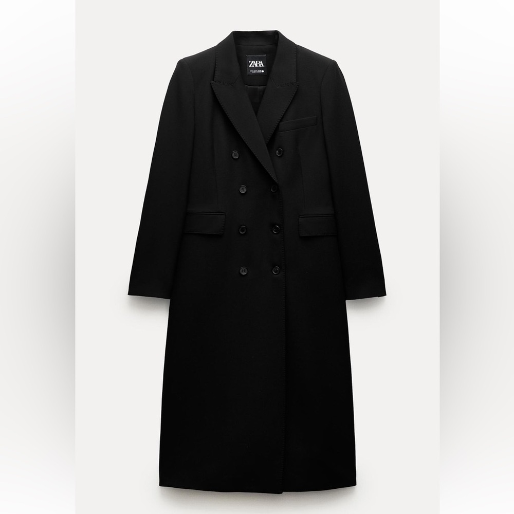 NWOT Zara black long blazer